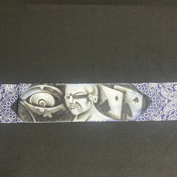 Navy Blue airbrush bandana