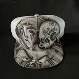 Airbrush trucker hat