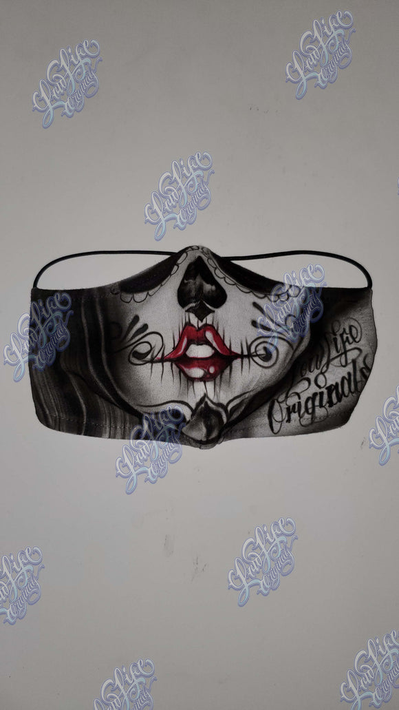 Womens Custom Low Life Originals Face Mask